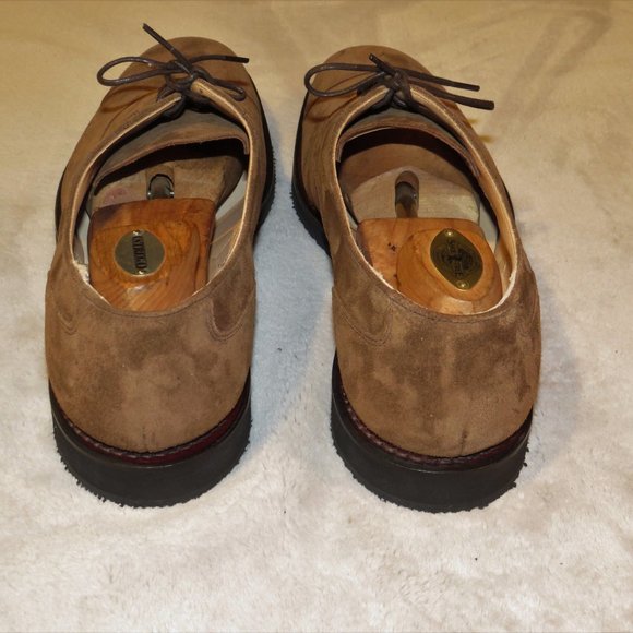 Church\'s Lancaster Wedge Brown Suede Captoe Oxford 100 Last US 9.5F NWB main image 6